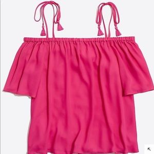 J Crew off the shoulder top size 6